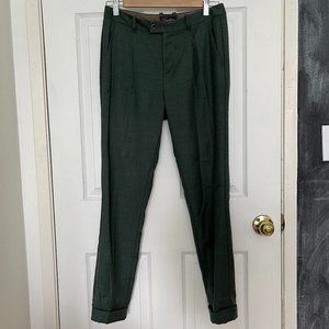 Madewell Wool Straight Trousers